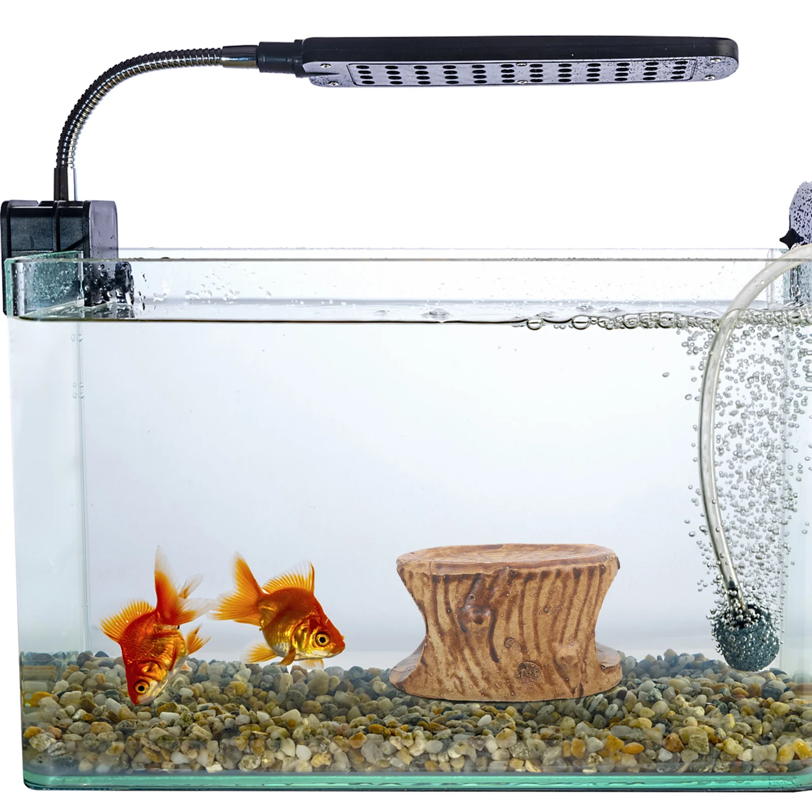 Gua Keramik untuk Akuarium, Tempat Persembunyian Ikan, Udang, Betta, Bentuk Kerucut, Dekorasi Terowongan, Habitat, Rumah Udang