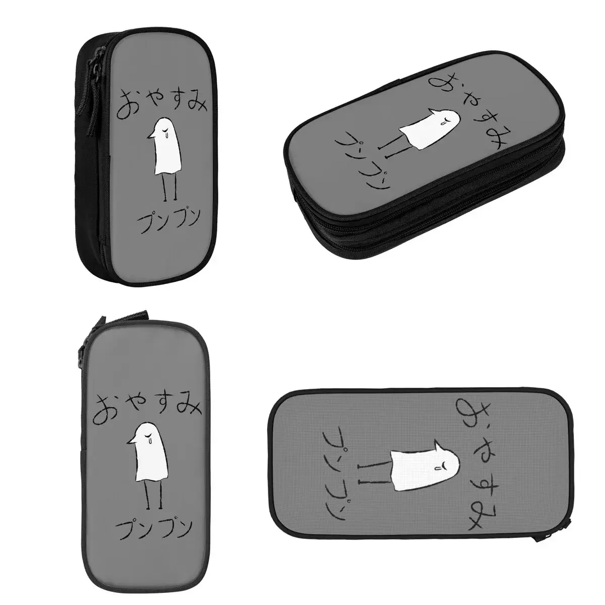 Goodnight Punpun Oyasumi Pencil Cases Large Storage Pen Bags Pen Box Pencil Pouch For Boy Girl Students Stationery School Office