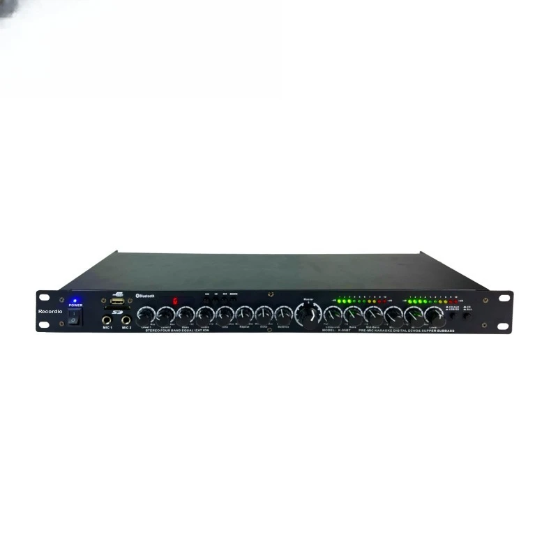 GAX-95BT معالج الصوت الرقمي الاحترافي للكاريوكي الأمامي KTV معالج الصوت