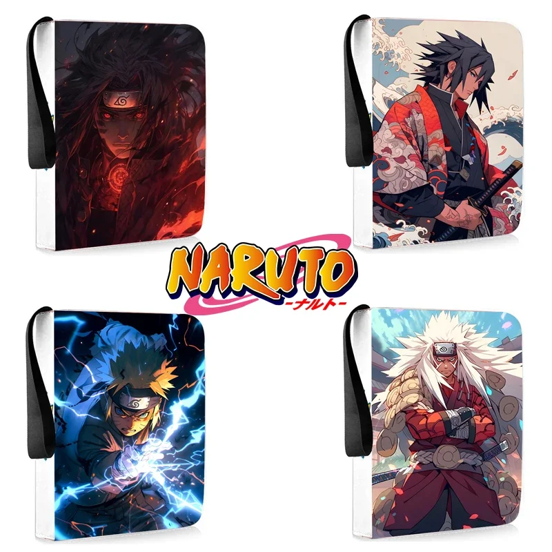 Anime NARUTO Card Album Book Collection Card Zipper Game Cards Sasuke Sakura Kakashi Binder Holder Kids Gift 400pcs/900pcs