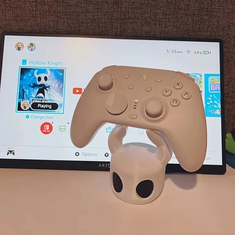 Universal Game Controller Stand Compatible With PS4/PS5/Switch Hollow Knight Theme Cool Desktop Display Gaming Accessories Gifts