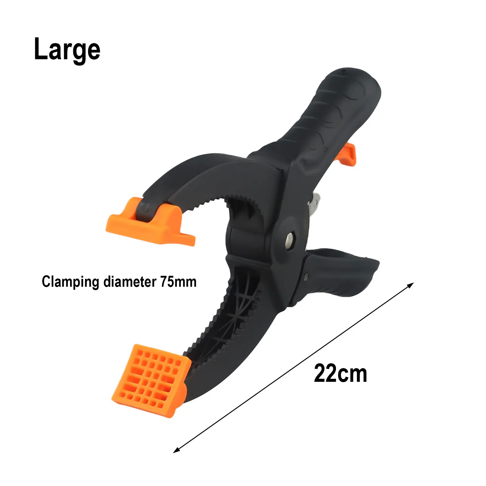 4PCS Ratcheting Clamps 6 8 Inch Release Jaw Clamp Set For Woodworking Fixed Spring Retainer Strong Holding Power Tool