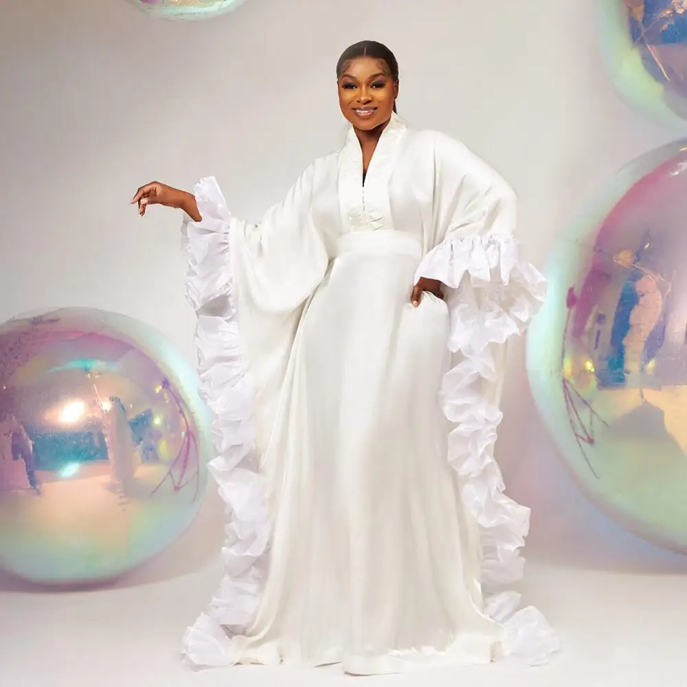 abiti africani di lusso per donna eleganti abiti da festa in tacchino per donna abiti lunghi larghi eleganti di lusso 2025