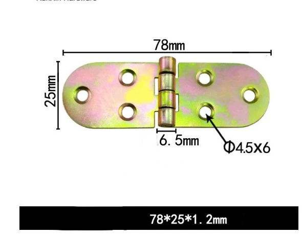 Bisagra abatible de acero inoxidable para muebles, herrajes para muebles, bisagras para mesa plegable, bisagras autoportantes para puertas de armarios, 10 piezas
