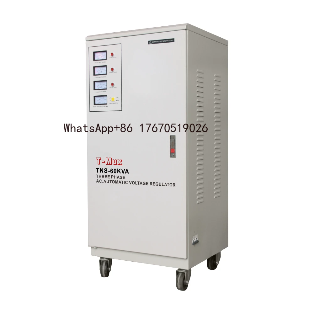 

60KVA Three Phase TNS AVR Automatic Voltage Stabilizer