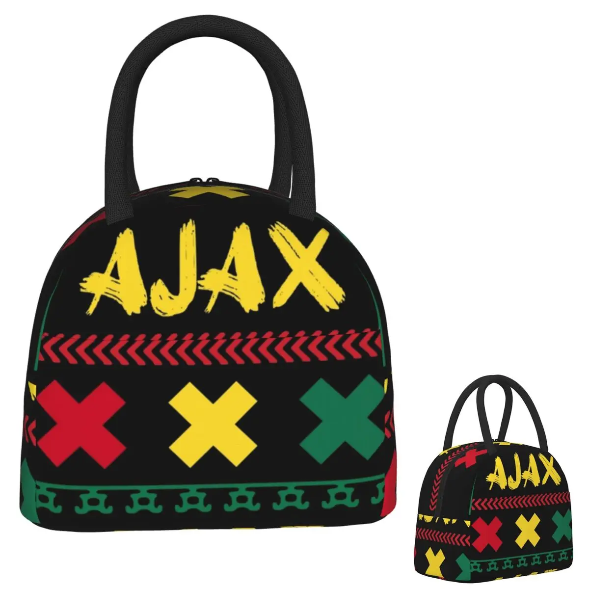 

Ajax Bob Marley6 Insulated Lunch Bag for Women Kids Leakproof Food Boxes Thermal Lunch Box Tote