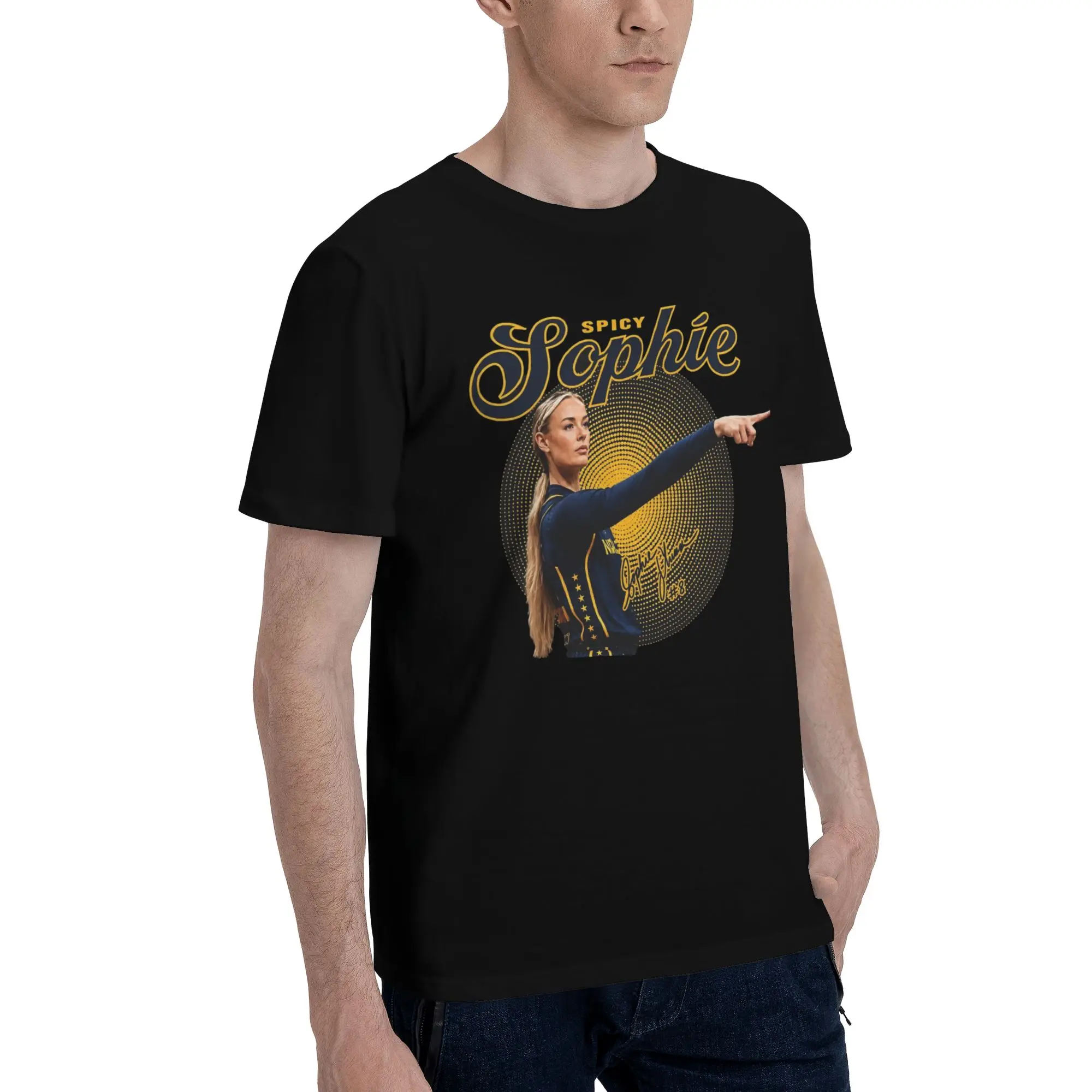 Sophie Cunningham Point Good Meme  Merch Men Women T Shirt Cotton Tee Print  T-shirt Clothes