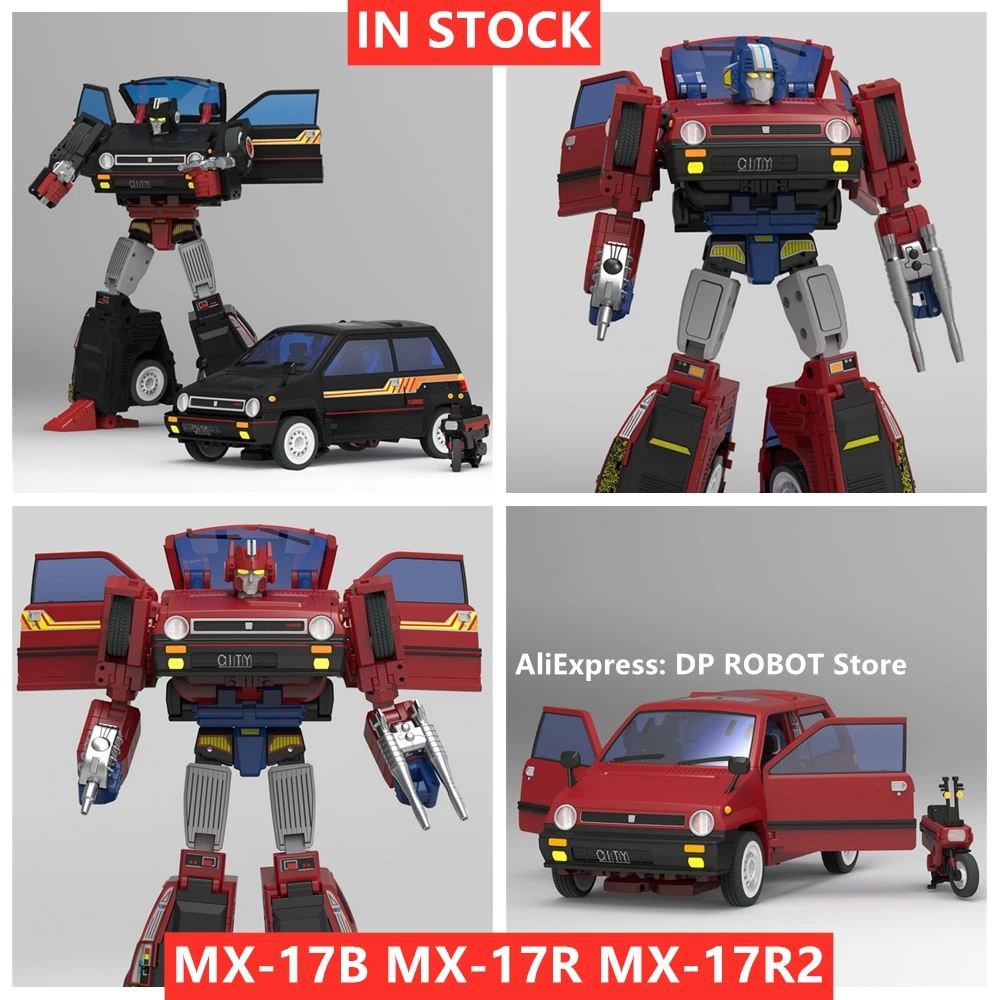 

IN STOCK X-Transbot Transformation MX-17B Shout MX-17R Staunch MX-17R2 SURVEILLLANT G1 Action Figure Robot Toys With Box