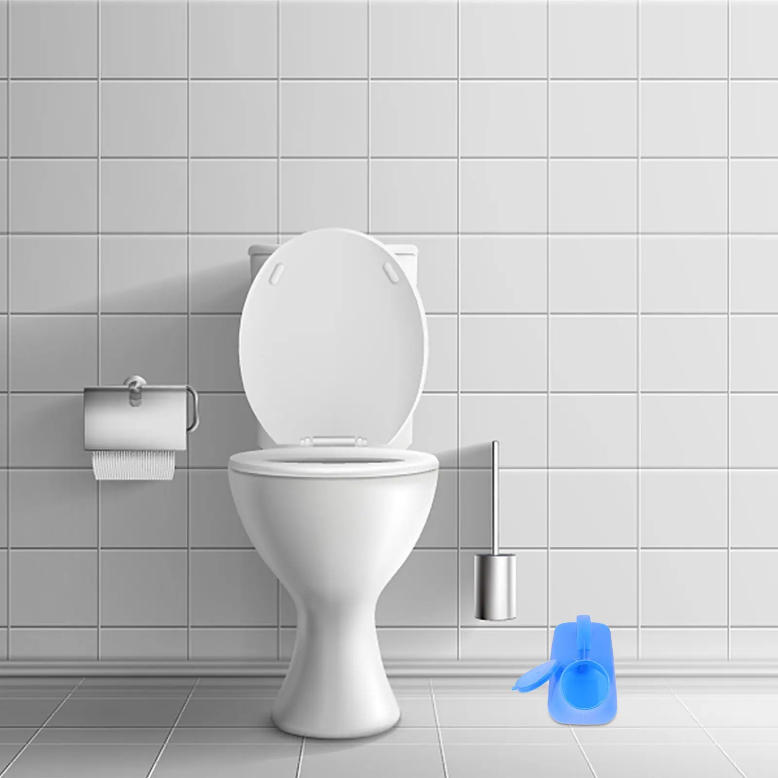 

2Pcs Car Urinal Pots Large Capacity Men Portable Urinal Bottles Emergency Use ABS Plastic Male Urination Device Elderly Patient