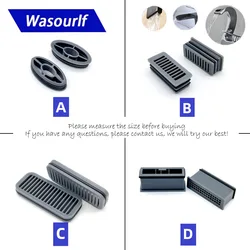 WASOURLF Water Faucet Oval Square Tap Spout Accessories Platics Outlet 1 Piece Bathroon Basin Bedroom Parts Fittings Rectangle