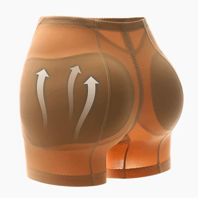 Bout à bout culotte pour femmes Sexy Shapewear Push Up culotte hanche rembourré sous-vêtements Shaper culottes coussinets faux hanche levage