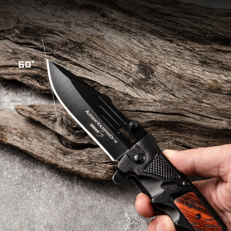 Outdoor Portable Folding Knife for Men Karambit High Hardness Self Defense Military Tactical Pocket Survival Knives for Hunting