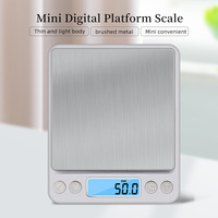 300g 500g 3000g 0.1g Digital Kitchen Scale Jewelry Balance Gram LCD Display Cooking Food Weigh for Tea Baking Weighing Scale