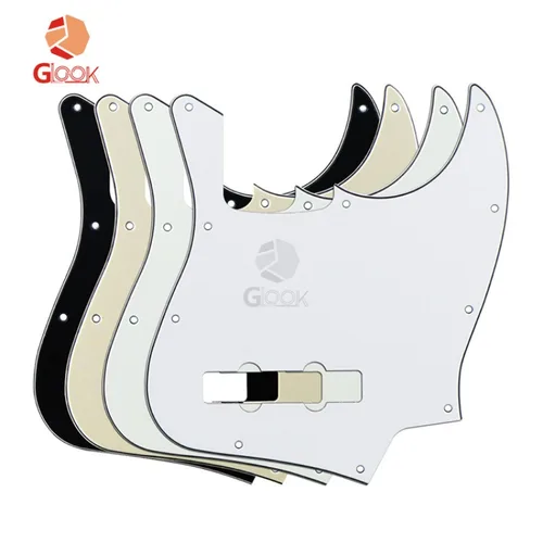 Imagen 2 del producto JB Bass Guard Jazz Bass Panel Cover, sin agujeros para barras de refuerzo, accesorios para instrumentos musicales