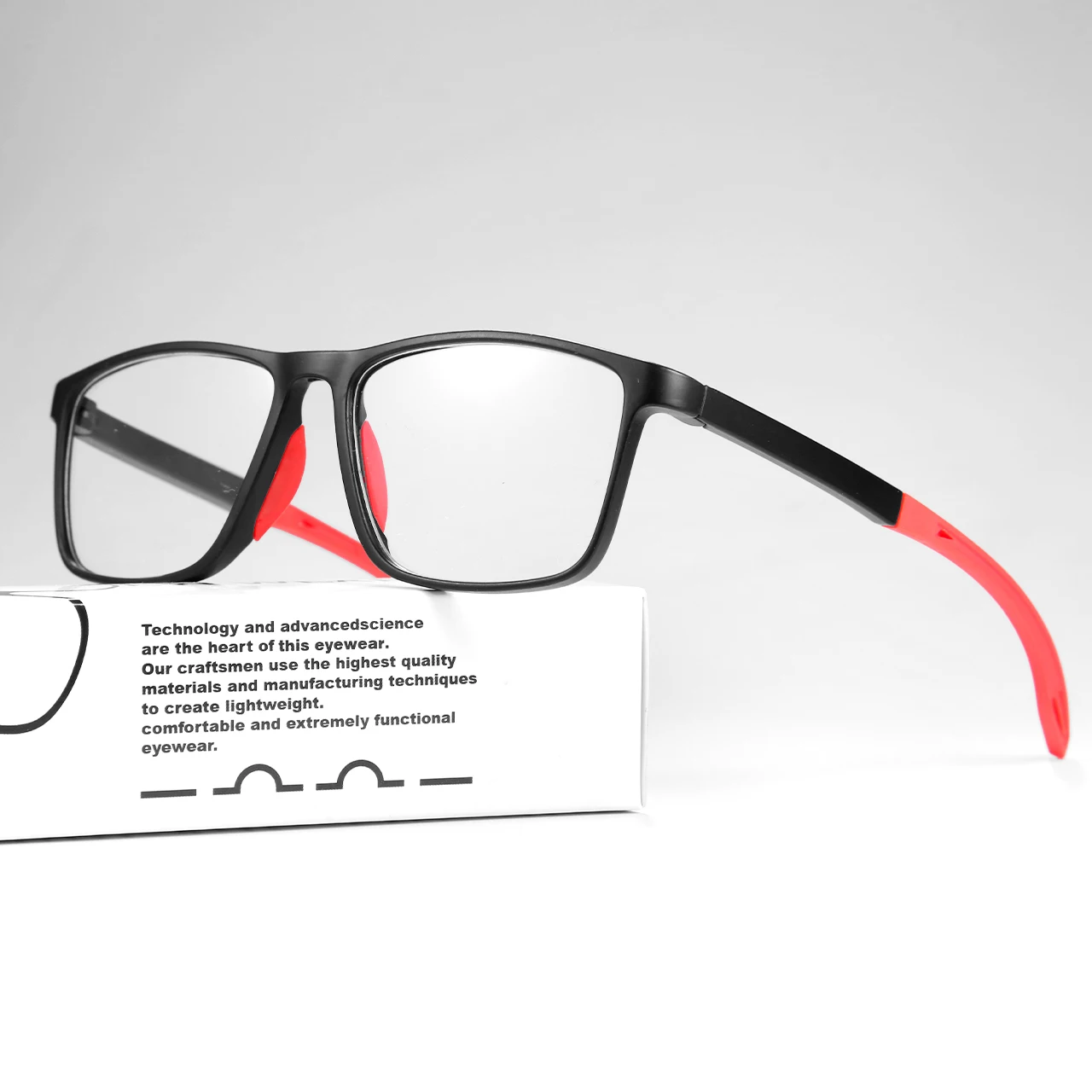 Smart Presbyopia Glasses TR90 Sports Progressive Multifocal Reading Eyeglasses Finished Near Far Bifocal Eyewear view 5