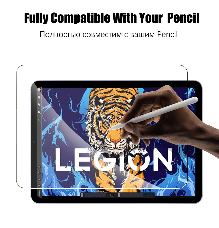 3 Stück Displayschutzfolie aus gehärtetem Glas für Legion Y700 2. Generation 8,8 Zoll 1. 2023 2022 TB-9707 TB-320 Tablet-Folie – Detail 6
