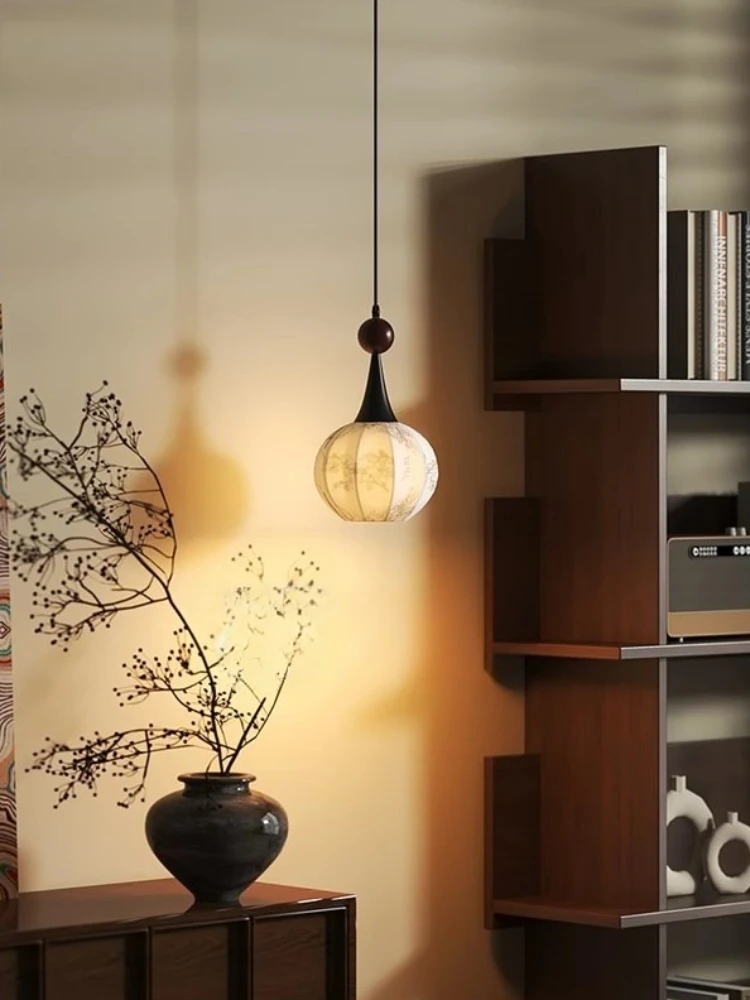 

Vintage fabric bar counter and hallway pendant light in the living room, bedroom, bedside, hanging line