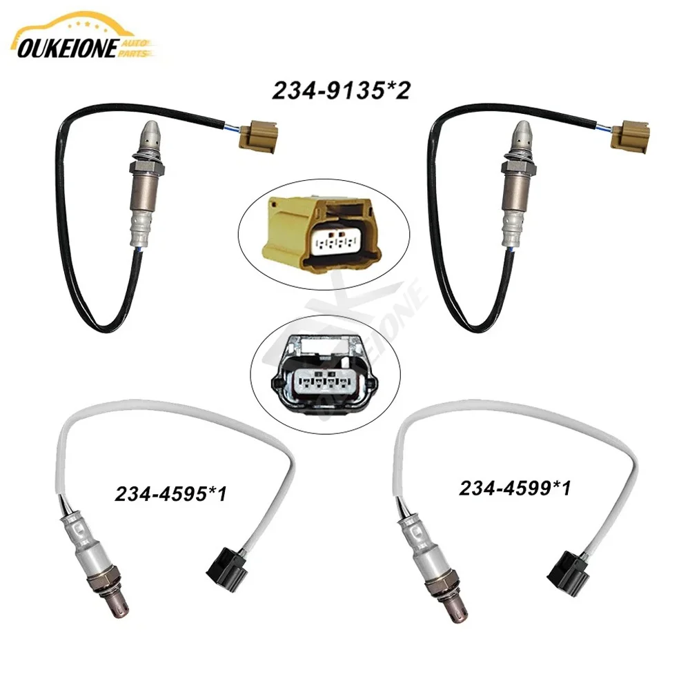 Upstream Downstream for Nissan Pathfinder Altima Quest Infiniti JX35 QX60 3.5L 2013 2014 Sensor 1 2 Lambda Oxygen O2 Sensor