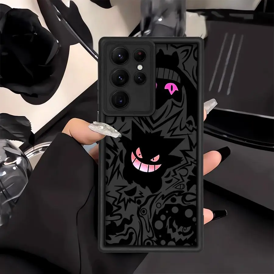 P-Pokemons Gengars Art Phone Cover Case for Samsung Galaxy S26Ultra Note 20 Ultra S23 S24 ultra S25 S20 FE S21 S22 S26 Plus