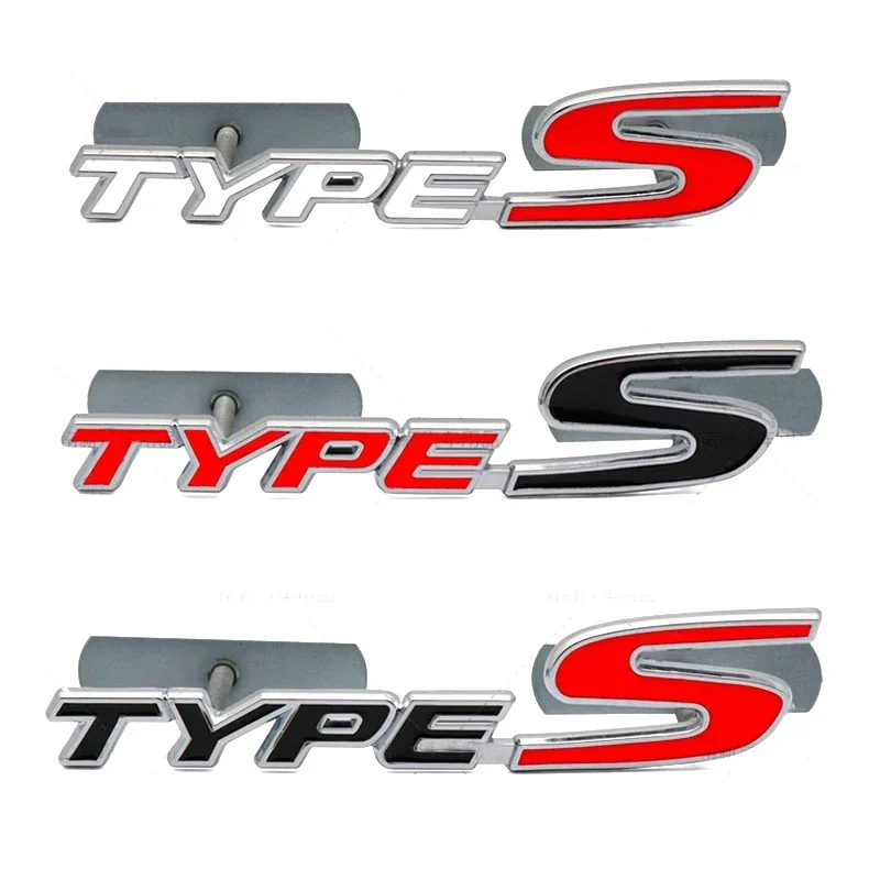 Car Front Grille Emblem Badge Trunk Sticker Decals for Honda TYPES Accord Elysion Jazz CRV Civic City Spirior Pilot Vezel