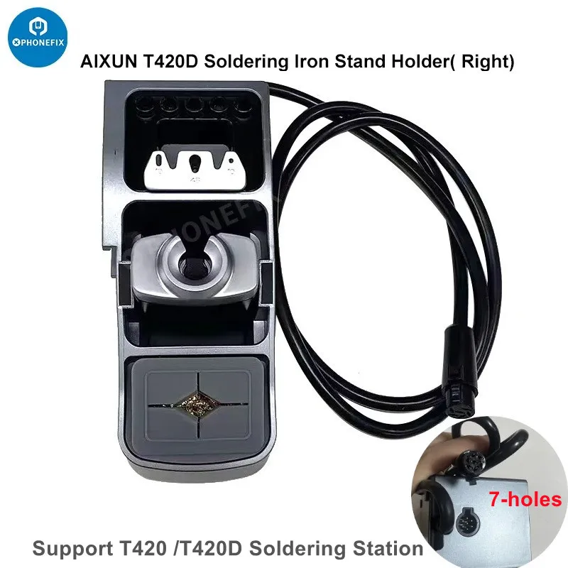 

JCID Aixun оригинальные паяльные жала T210 T245 T115 для T420D T3A T3B SUGON T26 T26D, комплект для сварки бессвинцовых чипов печатных плат