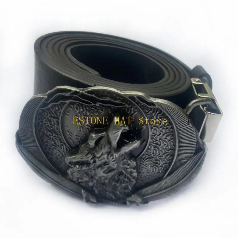 49MF Engraved Waist Belt Buckle Teens Boy Belt Buckles for Pants Clothing Accessory
