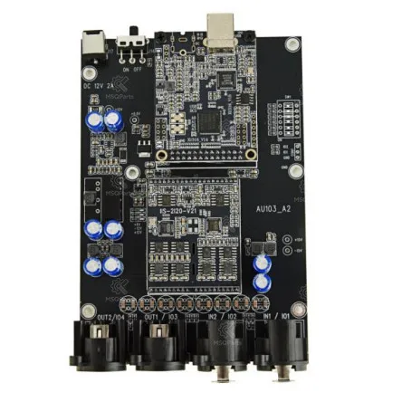 USB-Audio-Interface ASIO-Kompatibel mit XMOS-Chip 2-Kanal-Aufnahme & -Messung ES9018 ES9822 DAC