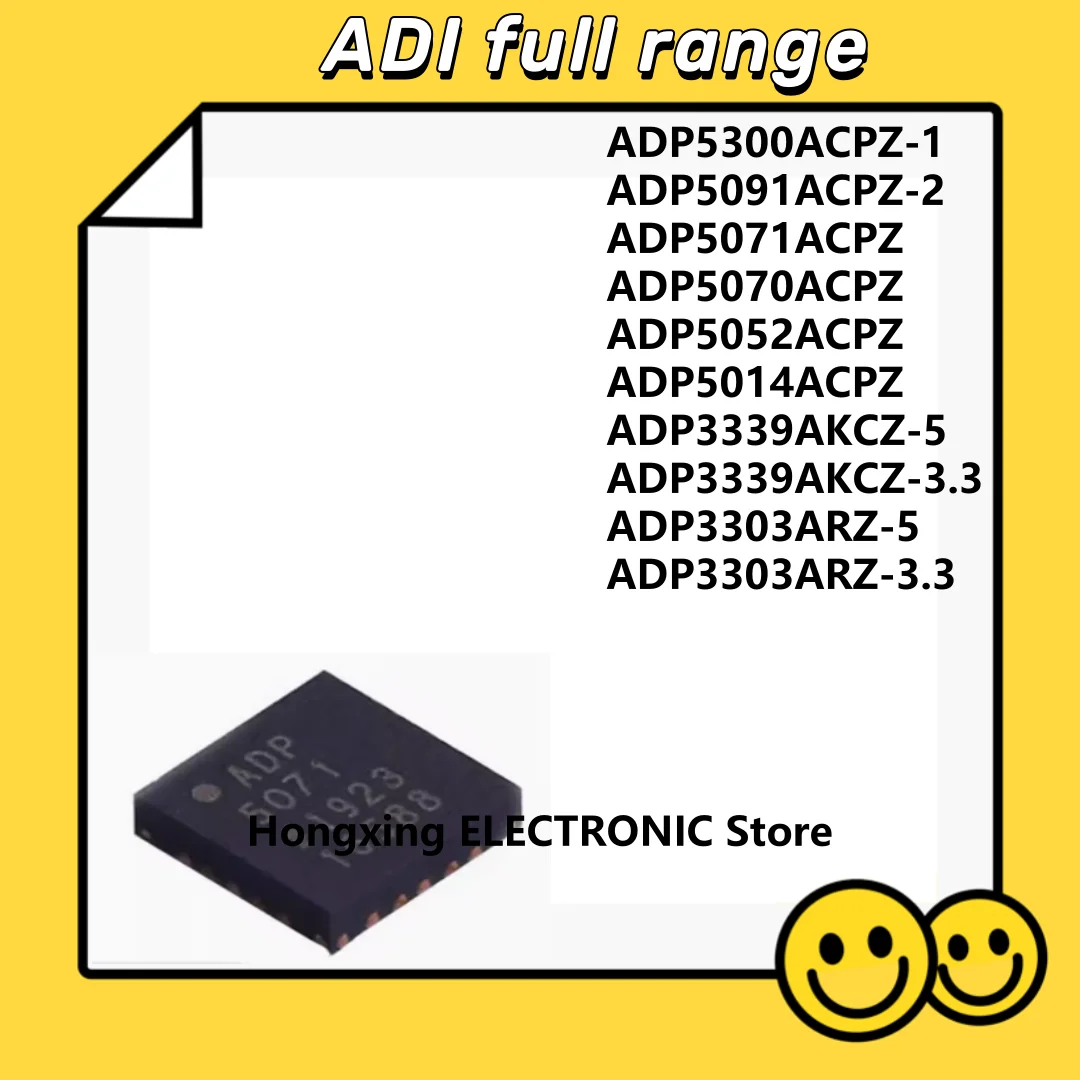 ADP5300ACPZ-1 ADP5091ACPZ-2 ADP5071ACPZ ADP5070ACPZ ADP5052ACPZ ADP5014ACPZ ADP3339AKCZ-5 ADP3339AKCZ-3.3ADP3303ARZ-5