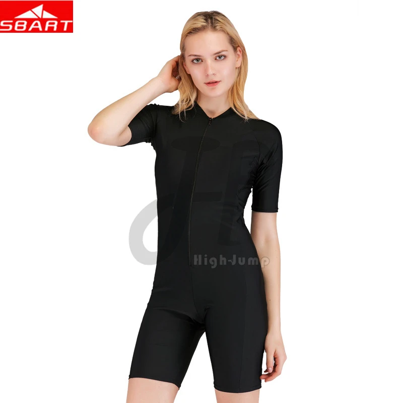 

SBART Diving Wetsuits for Woman Swimsuits one piece Short Sleeve Swimwear Surfing Spearfishing Bathing Suit Swimsuit Woman 2024