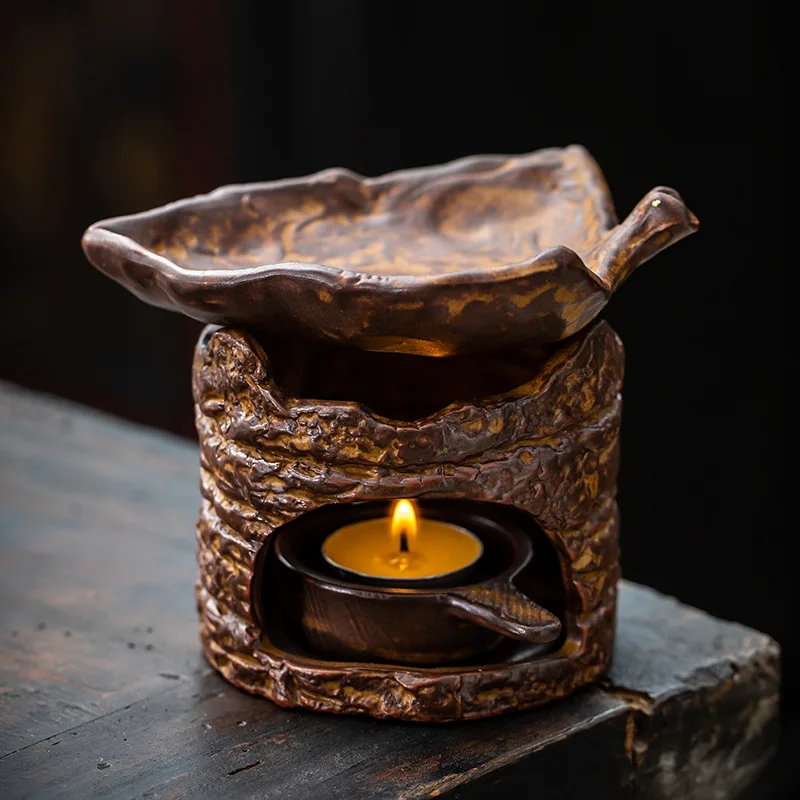 Chinese retro tea roasting stove ceramic tea flavoring device