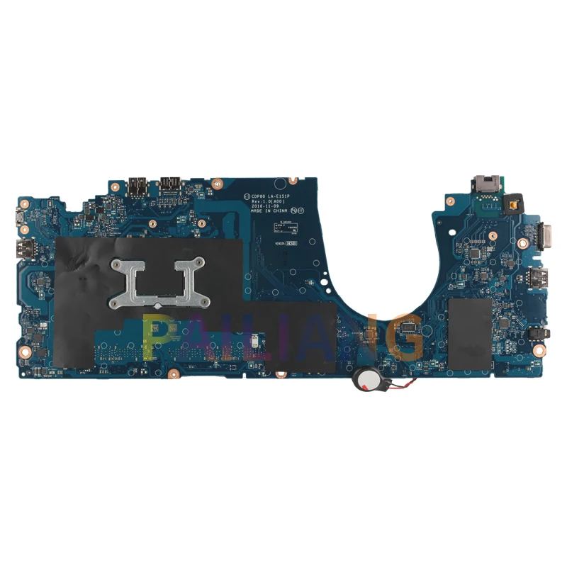 Imagem -06 - Placa-mãe para Dell Latitude 5580 Lga-e151p 0gdgx9 0f3f59 0yd70 0dr1nc i5 i7 7th Gen Totalmente Testado