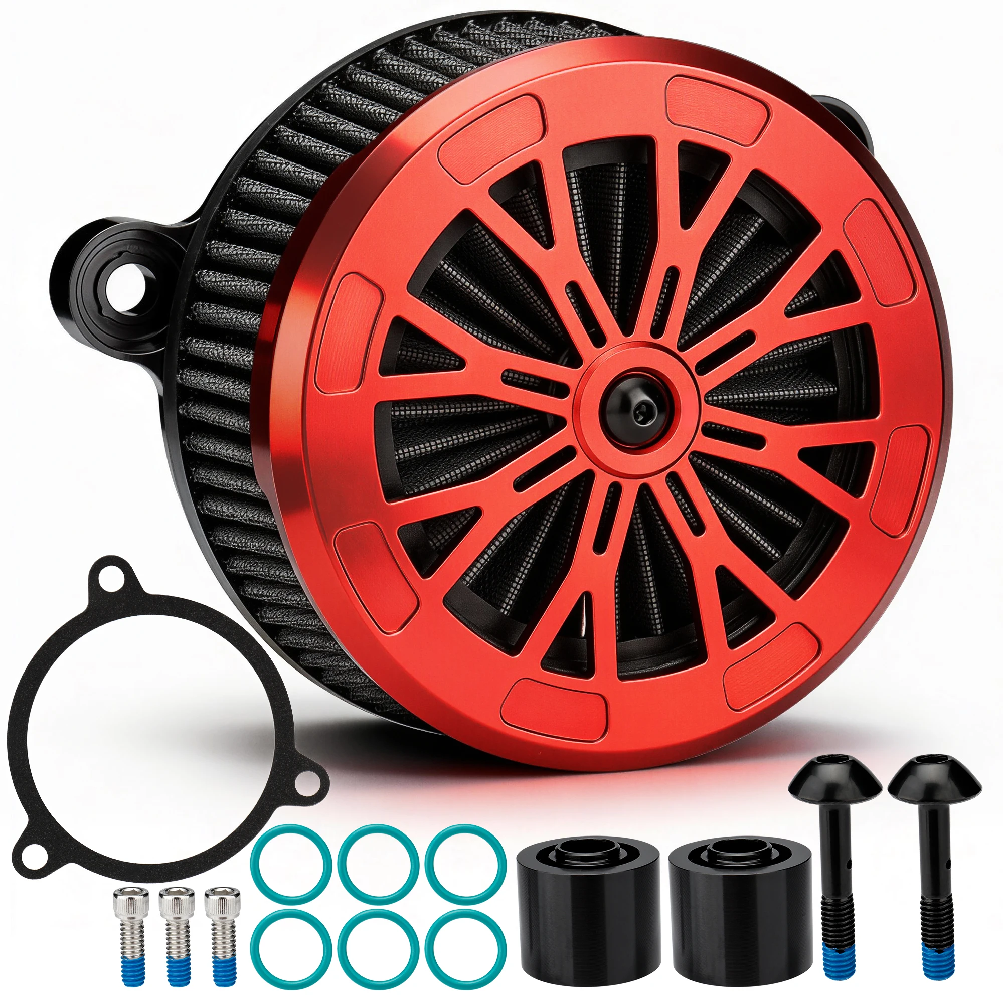 

M8 Air Cleaner Filter for Harley 2017-Up Touring and 2018-Up Softail Milwaukee-Eight Models