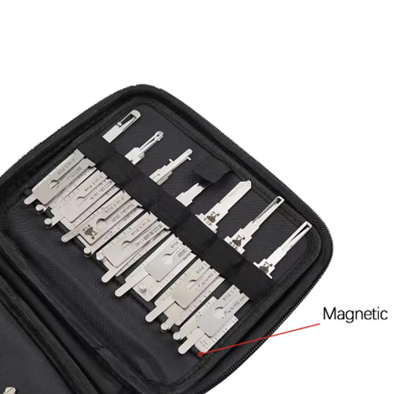 28PCS LISHI 2IN1 Decoder HU66 HU64 HU101 HU100 Lock Pick locksmiths tool Open Car Doors