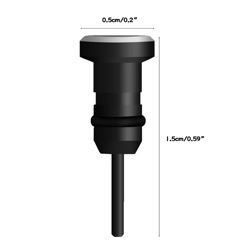 Universal Audio 3.5mm Jack 2 in 1 Anti Dust Plug Cell Phone Earphone Headset Jack Interface For iPhone 6 6S Plus Samsung S9 S8