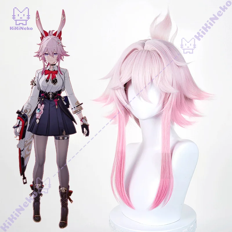 

Парик для косплея Evanescia из игры Honkai Star Rail, розовый короткий парик для косплея Evanescia, для вечеринок Comicon, для взрослых женщин и мужчин