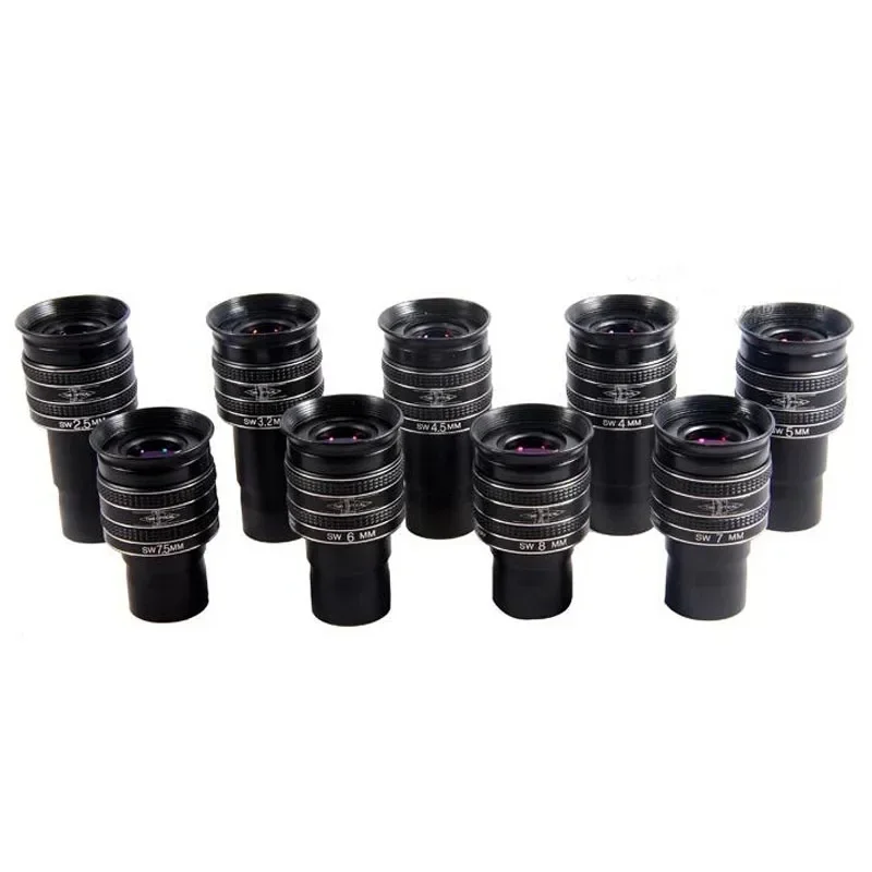 1.25 Inch (31.7mm) SWA 58 Degree Planetary Burgess TMB 7mm 7.5mm 8mm 9mm Telescope Planet Observation Eyepiece