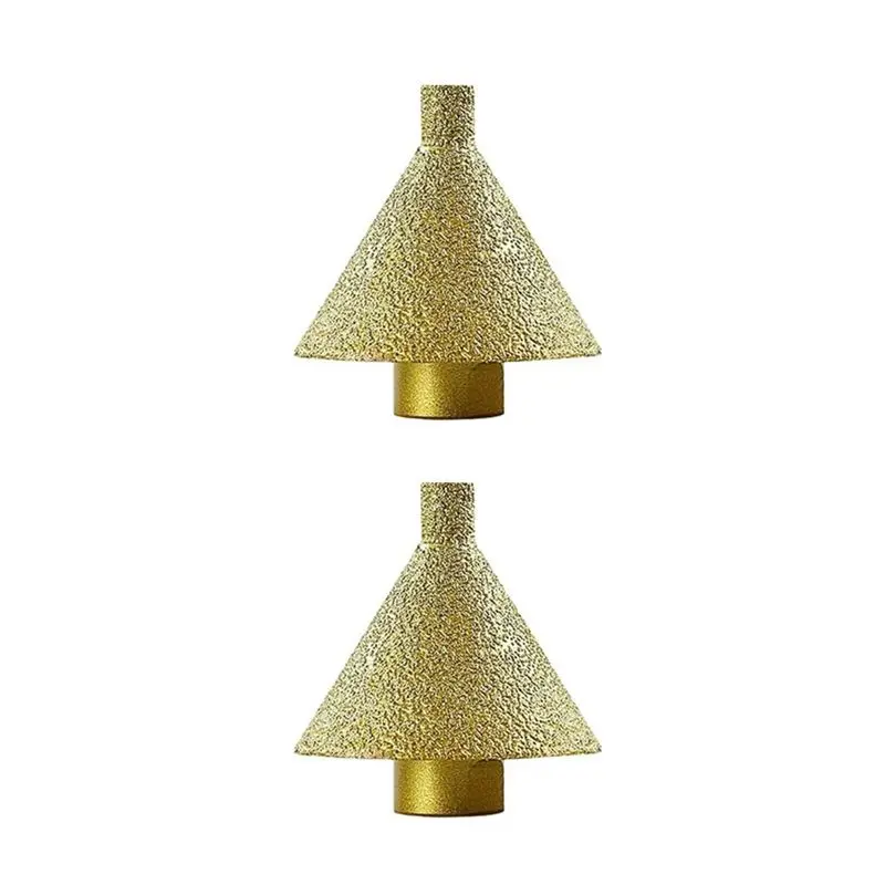 LICE-Grinding Stone Chamfering Bits Grinding Stone Chamfering Bits For Angle Grinders Polishing Grinding Wheel 50Mm