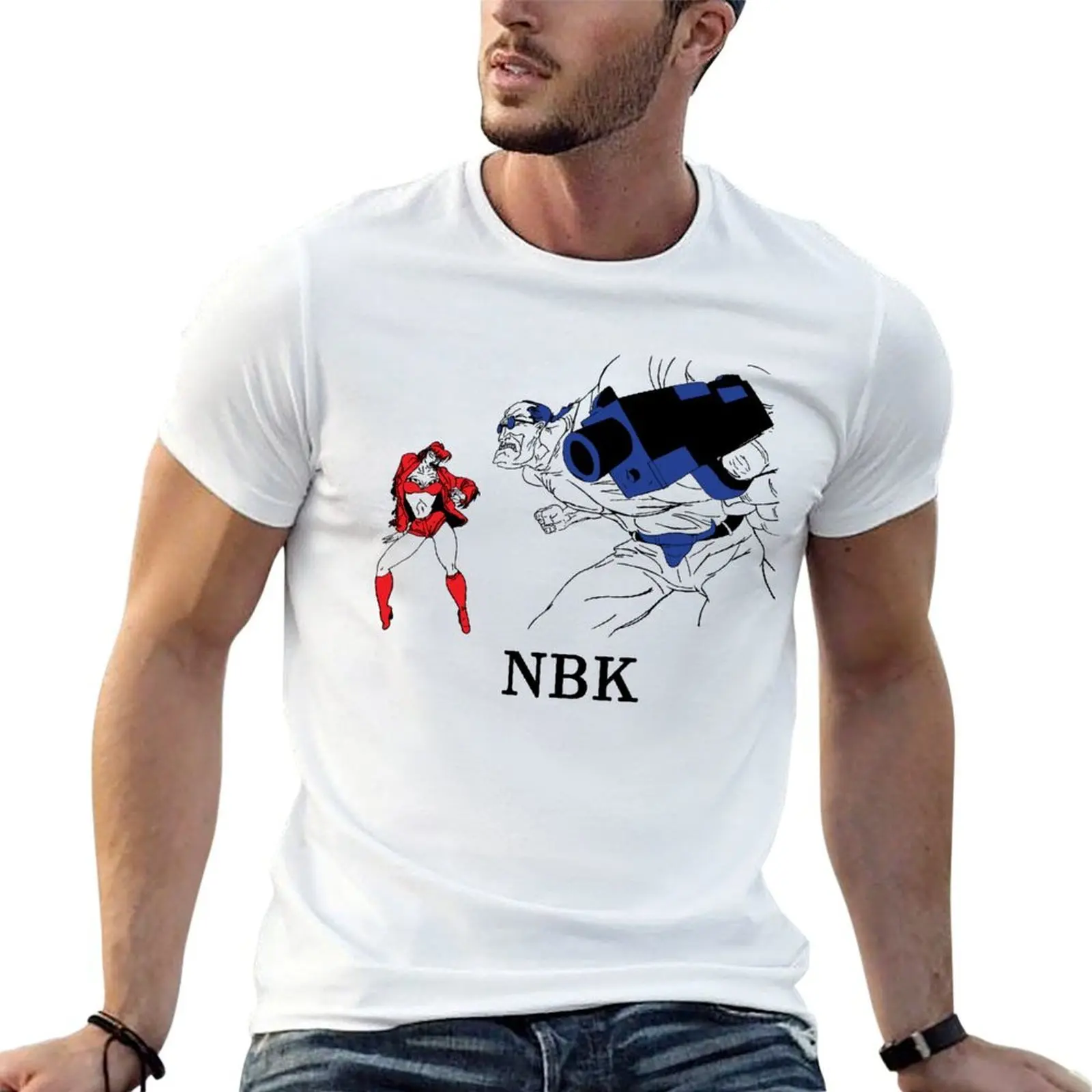 

Natural Born Killers Move, NBK Anime - Vintage Shirt T-Shirt t shirts for man graphic funny t shirts cotton 100% T-Shirt