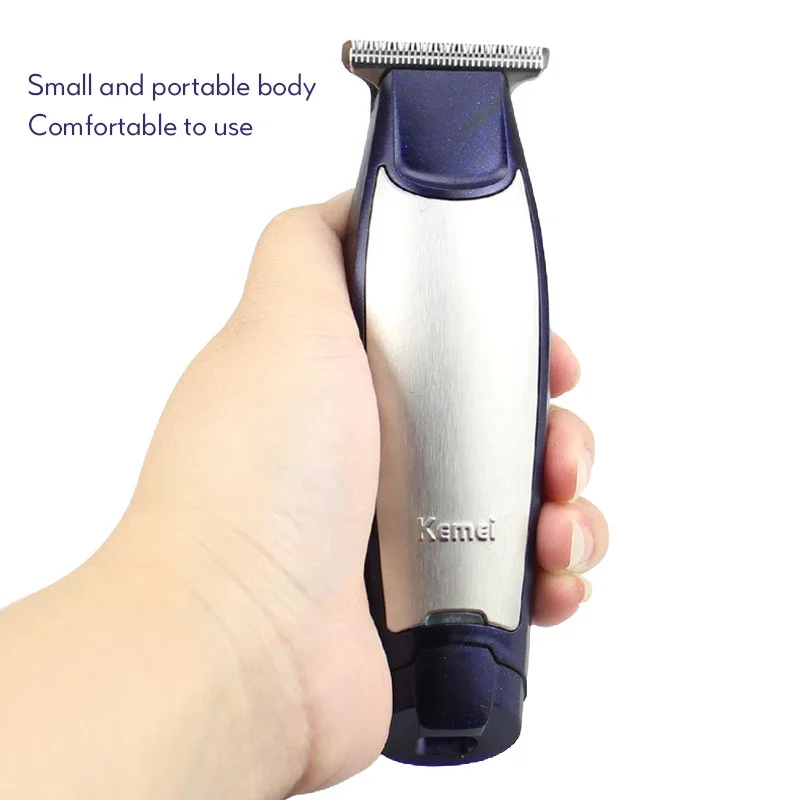 Kemei Trimmer USB Hair Clippers Professional Men Finishing Cutter Cordless Beard Shaver