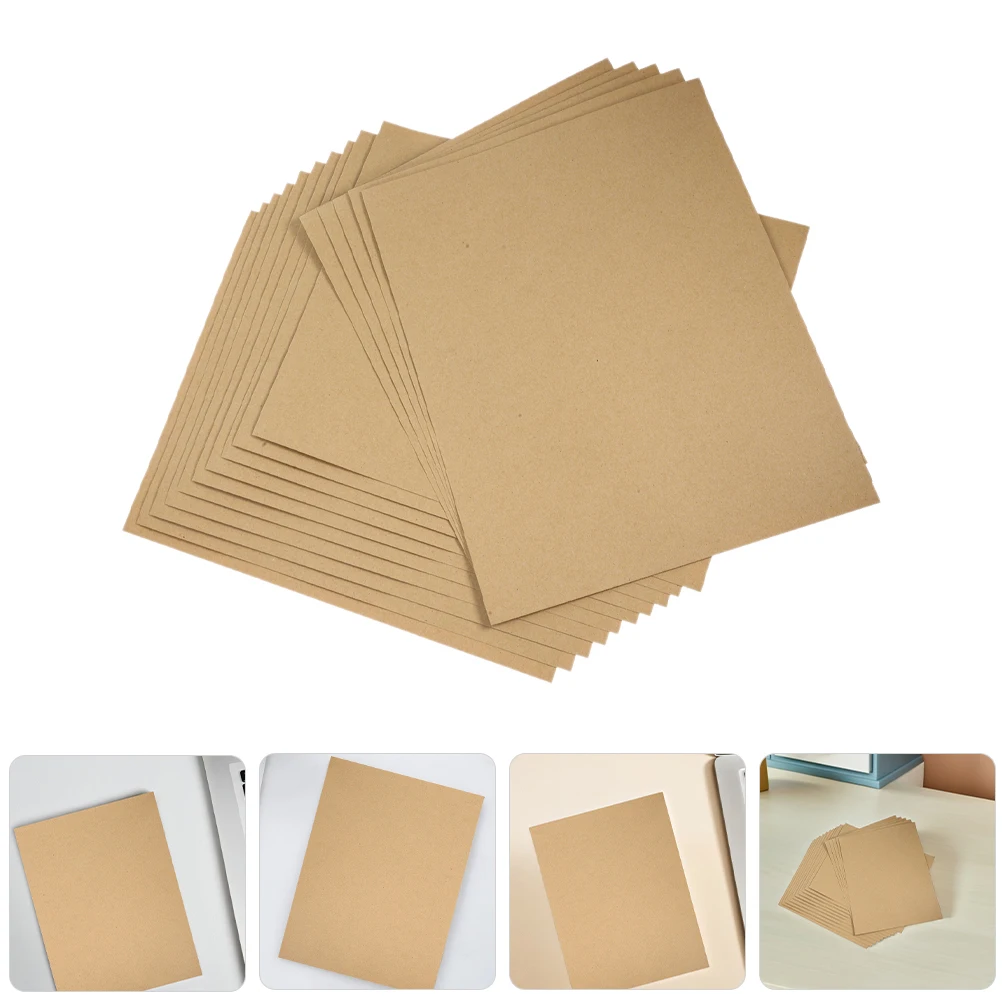 

18pcs Cardboard Writing Paper Compatible Boards Durable Design Kids Learning Blind People Practice Sheets