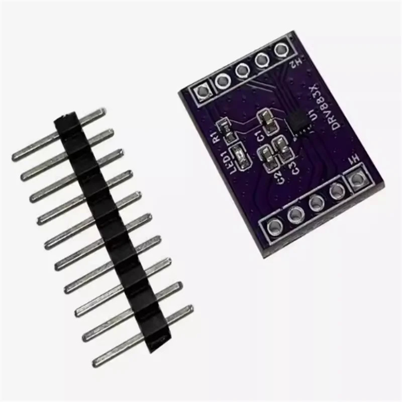 New 2024 DRV8837 One Way Two Way DC H-Bridge Motor Driver Module 1.8A Stepper Motor Motor Driver Board