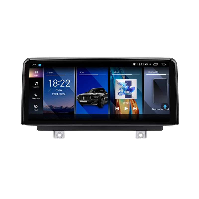 Android Auto Wireless Carplay 10.25'' Multimedia Player Display Screen For BMW NBT EVO System 3 4 Series F30 F31 F32 F33 F34 F35