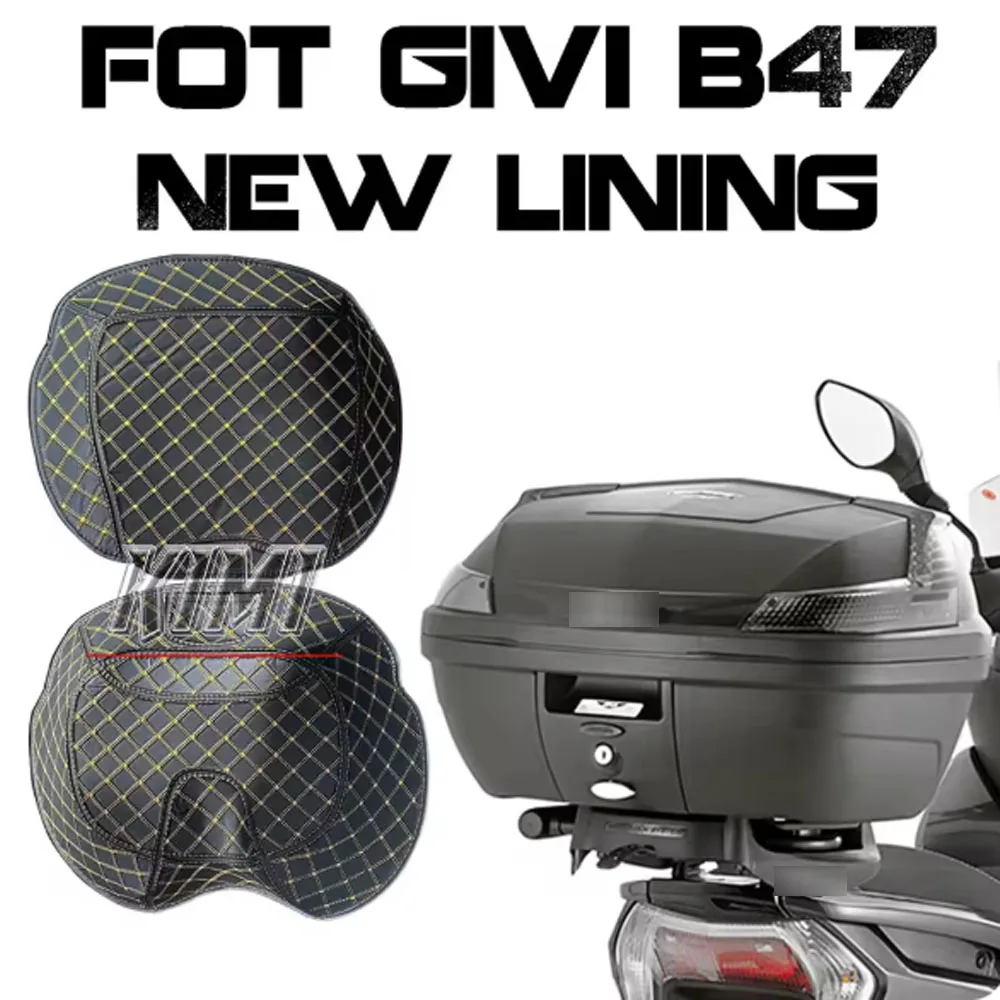 

Motorcycle Rear Trunk Case Liner Luggage Box Inner Rear Tail Seat Case Bag Lining Pad Accessories For GIVI B47