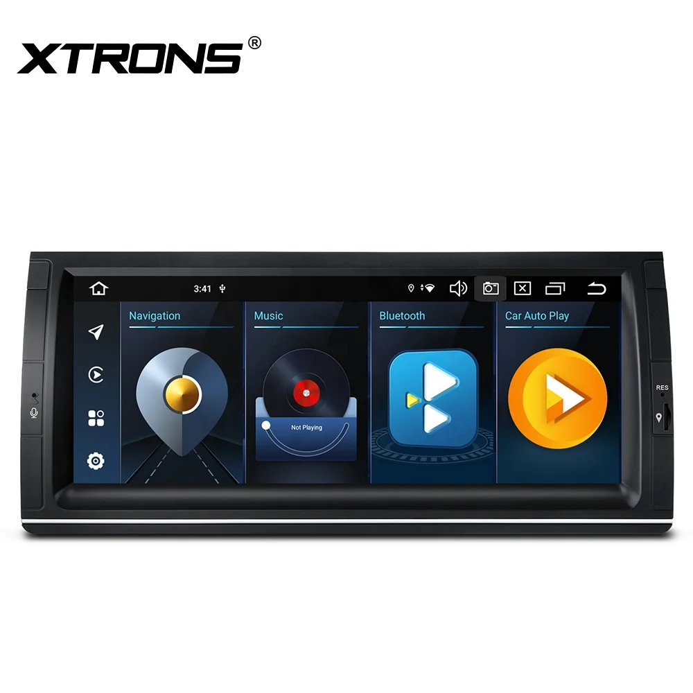 XTRONS 10.25 بوصة 4 + 64 جيجابايت عالمي 4G أندرويد 14 IPS مشغل وسائط متعددة ستيريو للسيارة مدمج AKM DSP أجهزة استشعار جيروسكوب لسيارات BMW