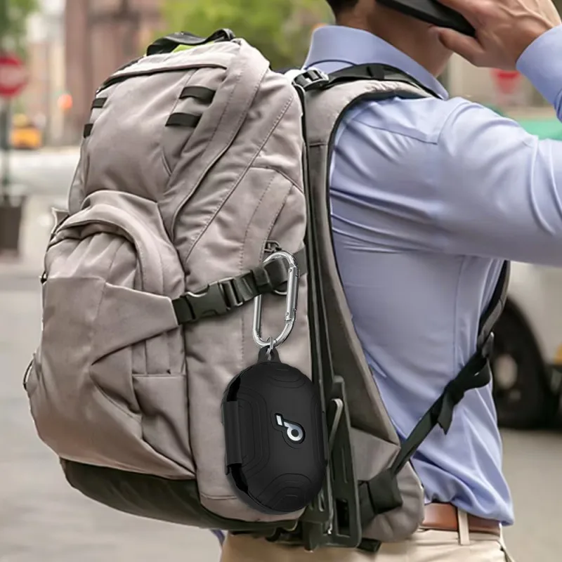 Anker soundcore space a40 case, مصنوع من السيليكون, قابل للغسل, مقاوم للصدمات, صندوق شحن