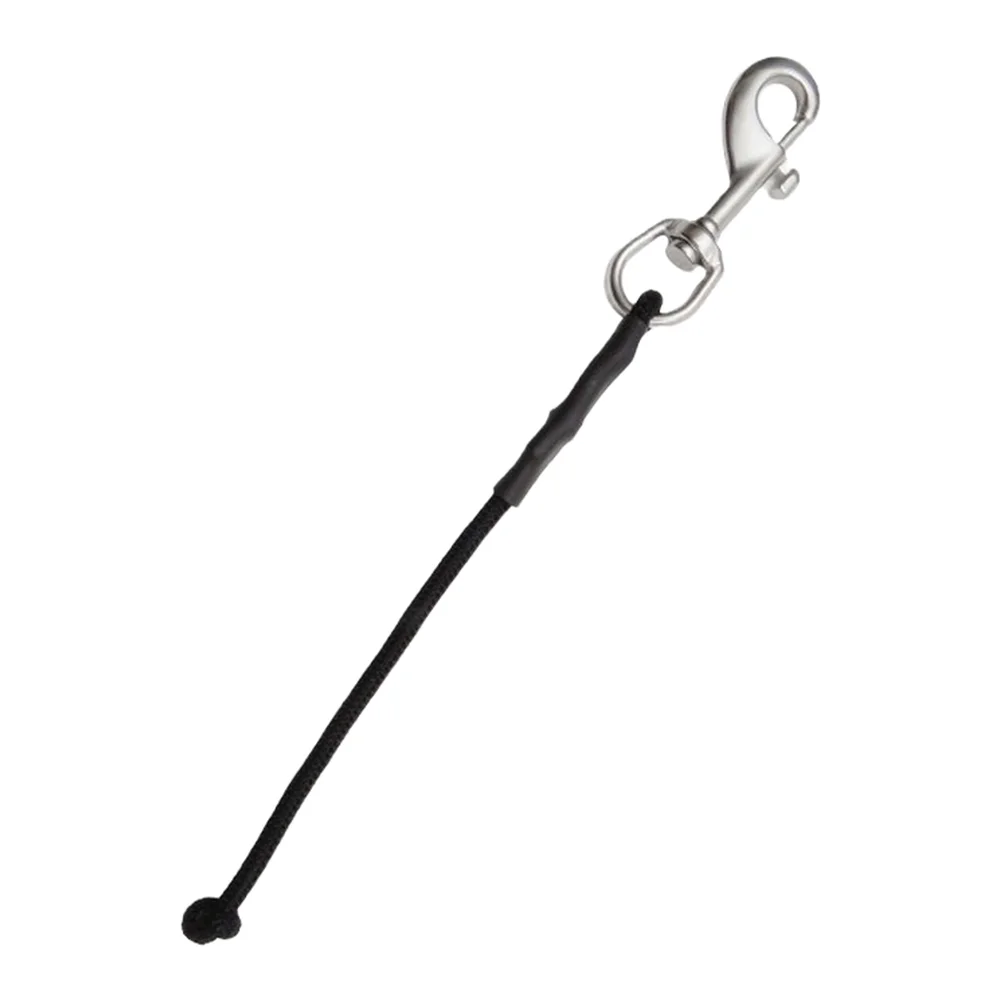 Dive Line Marker Hook Indicator with Snap Hook for Precise Navigation Stainless Steel and Polyester Construction 30x11x9cm