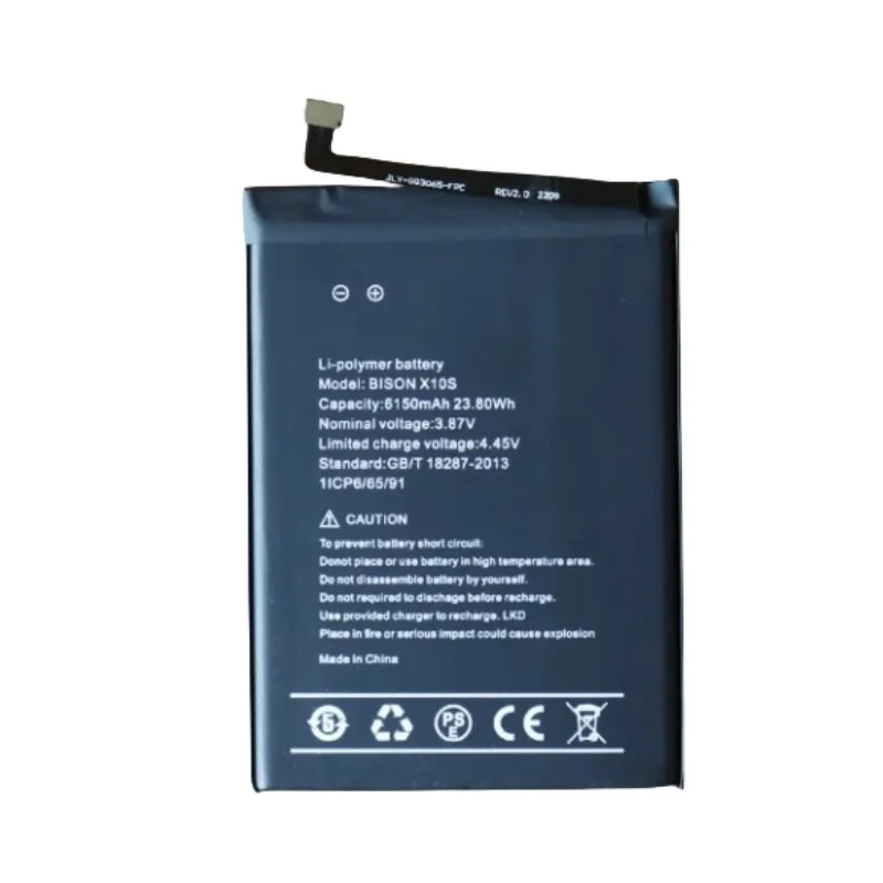 New Replacement Mobile Phone Battery 3.87V 6150mAh BISON for UMI UMIDIGI Bison and Bison Pro