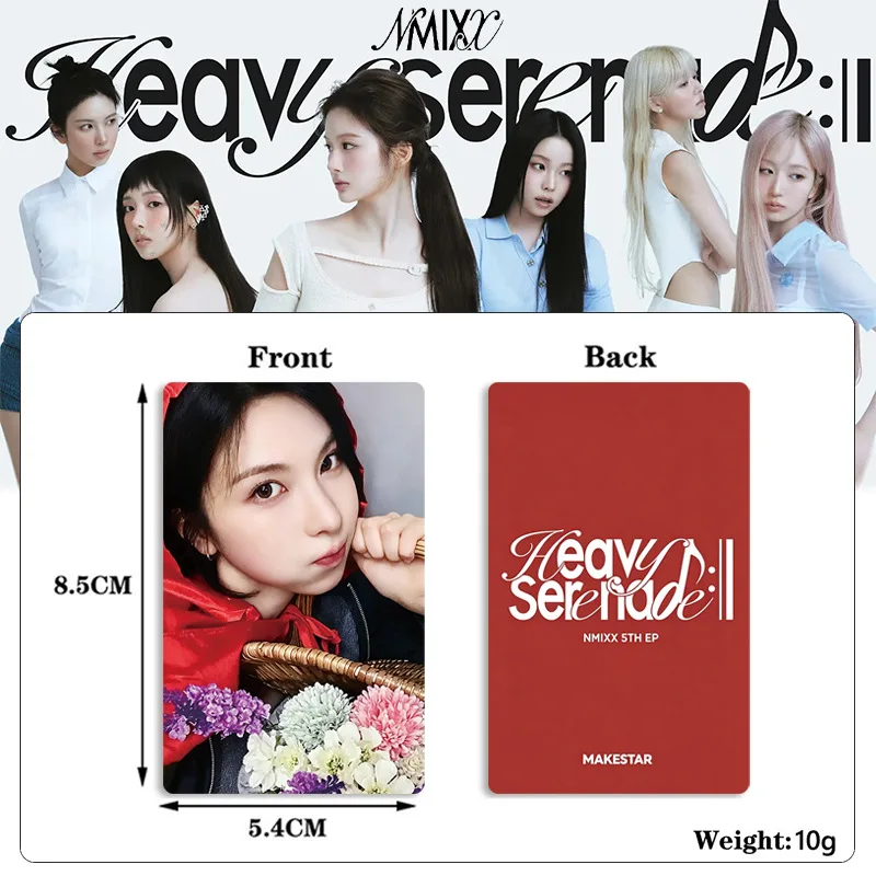 In-stock 36PCS NEW KPOP mini 5th album Heavy Serenade,NMIXX