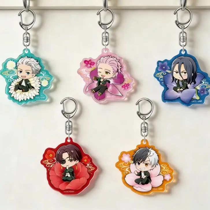 WIND BREAKER Character Haruka Sakura Mitsuki Kiryu Hayato Suo Cute Anime 6cm Acrylic Pendant Keychains Bag Charm
