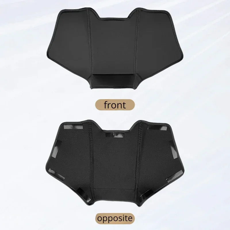 for Tesla New Model3 Highland 2024 Central armrest box Rear Conditioning Vent Lower Protective Mat Anti Kick Pad For Model 3+